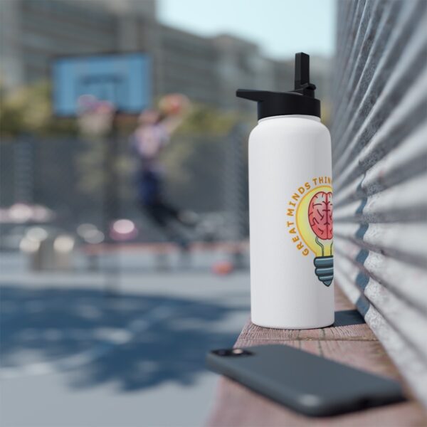 Great Minds Think Differently - Stainless Steel Water Bottle