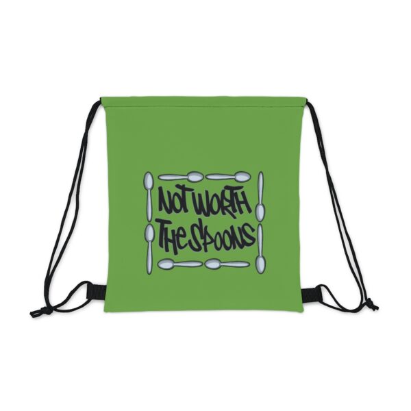 Not Worth the Spoons - Drawstring Bag