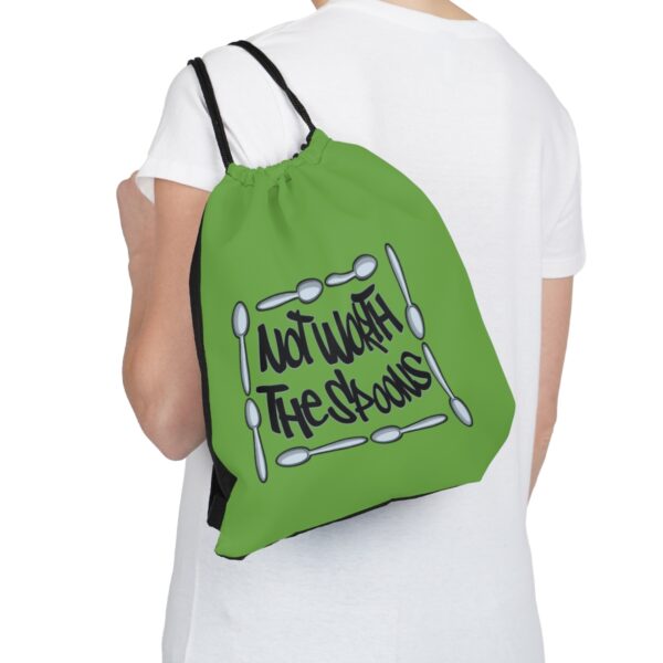 Not Worth the Spoons - Drawstring Bag