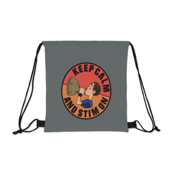 Keep Calm and Stim On - Drawstring Bag