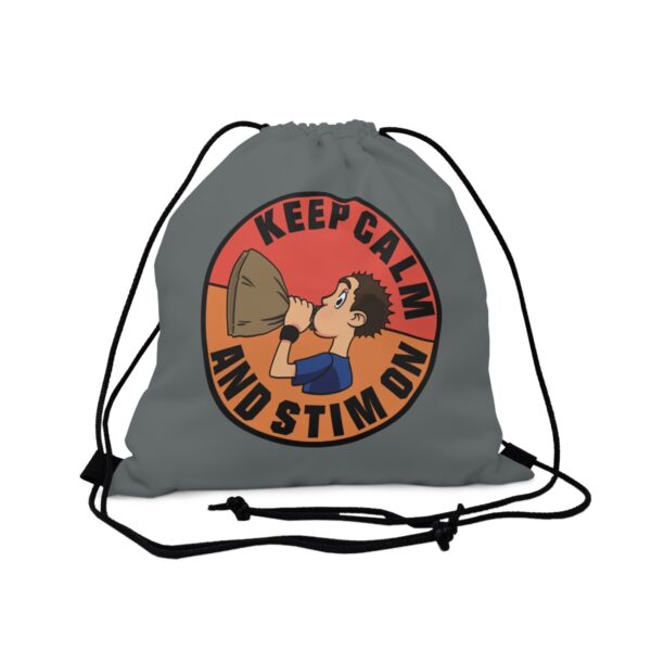 Keep Calm and Stim On - Drawstring Bag