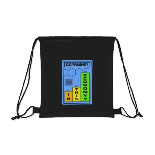 Dopamine? In This Economy - Drawstring Bag