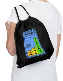 Dopamine? In This Economy - Drawstring Bag