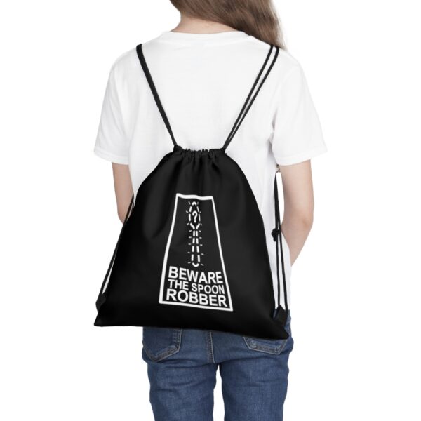 Beware the Spoon Robber - Drawstring Bag