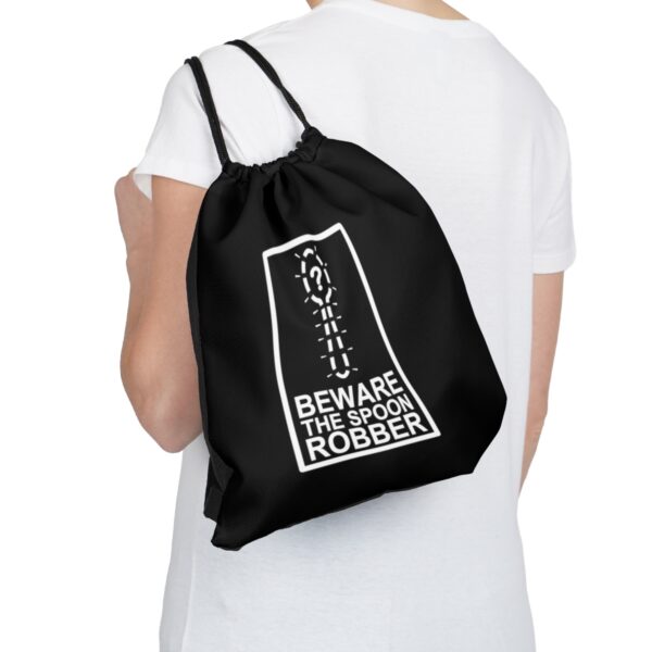 Beware the Spoon Robber - Drawstring Bag