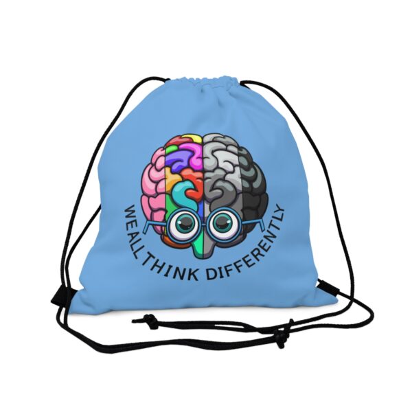 We All Think Differently - Drawstring Bag