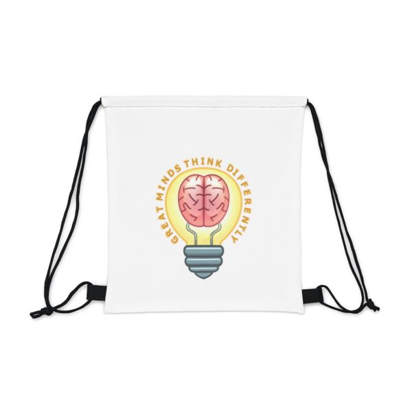 Great Minds Think Differently - Drawstring Bag