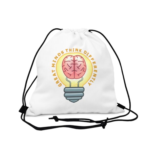 Great Minds Think Differently - Drawstring Bag