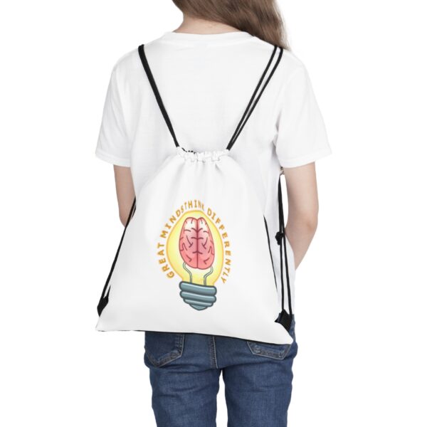 Great Minds Think Differently - Drawstring Bag