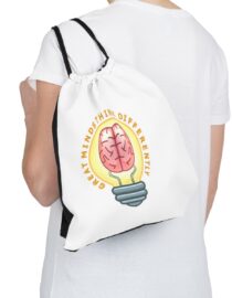 Great Minds Think Differently - Drawstring Bag