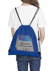 Error 404: Dopamine Not Found - Drawstring Bag