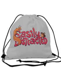Easily Distracted - Drawstring Bag