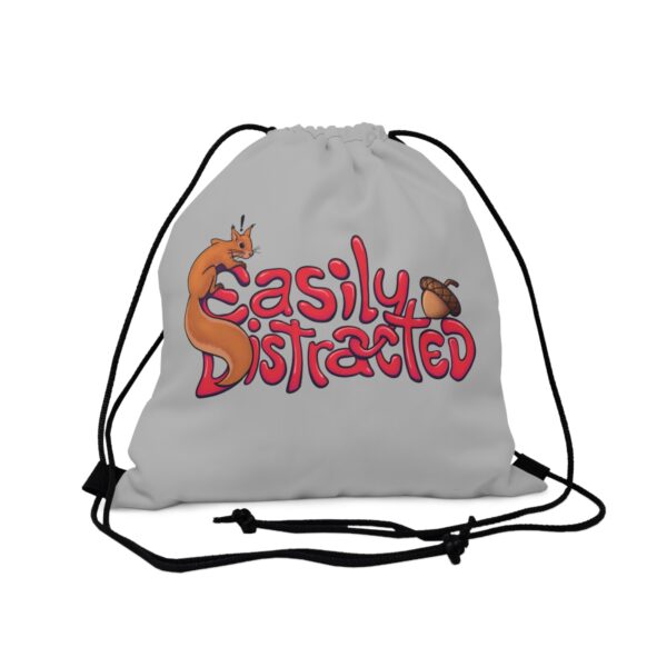 Easily Distracted - Drawstring Bag