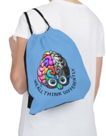 We All Think Differently - Drawstring Bag
