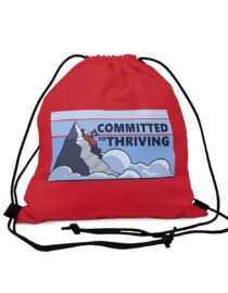 Committed to Thriving - Drawstring Bag
