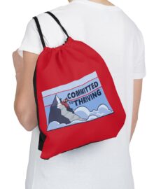 Committed to Thriving - Drawstring Bag