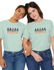 Different is Interesting - Adult Tee
